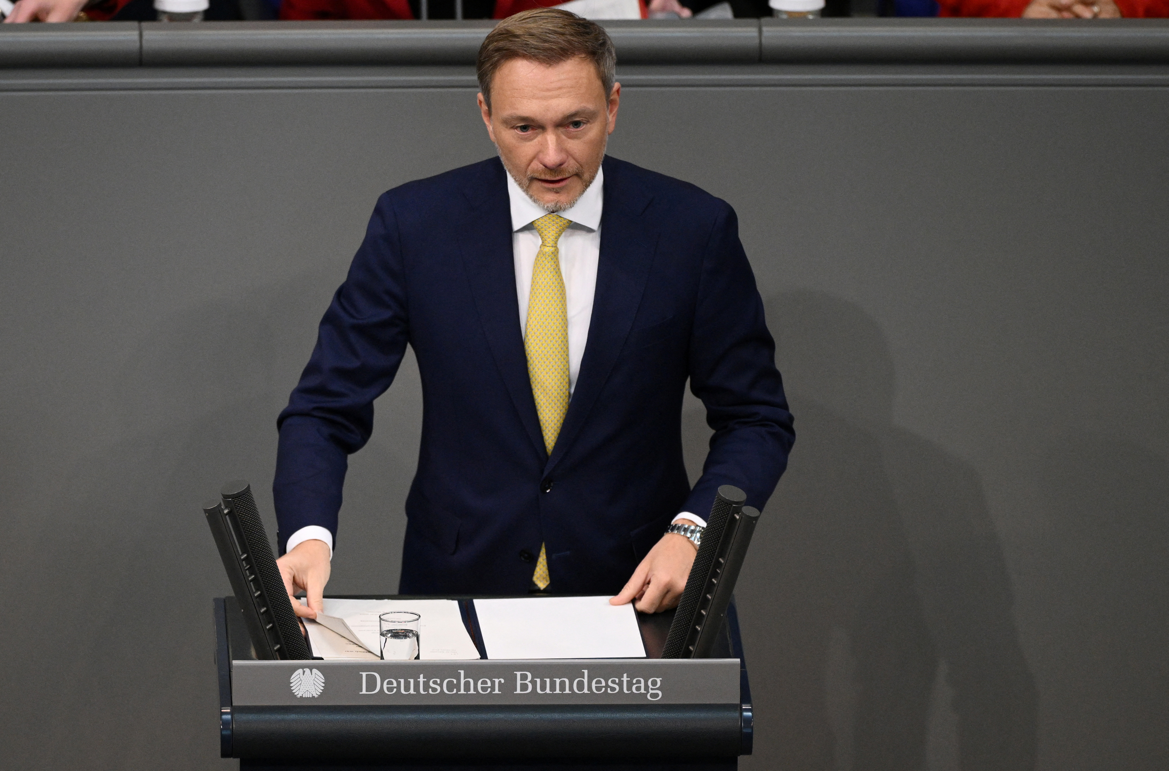 Sesión plenaria de la cámara baja del parlamento, el Bundestag, en Berlín