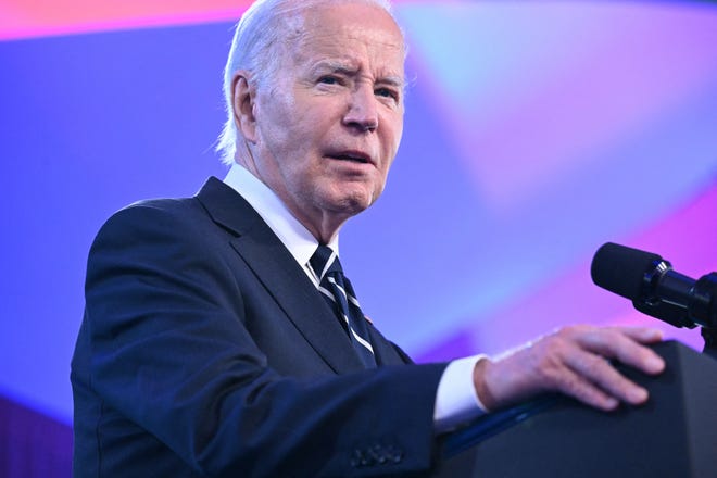 Presidente Joe Biden el 11 de junio de 2024.