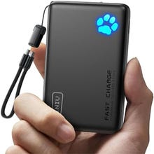 Iniu 10,000mAh 45W Bank Electric Bank con cable USB