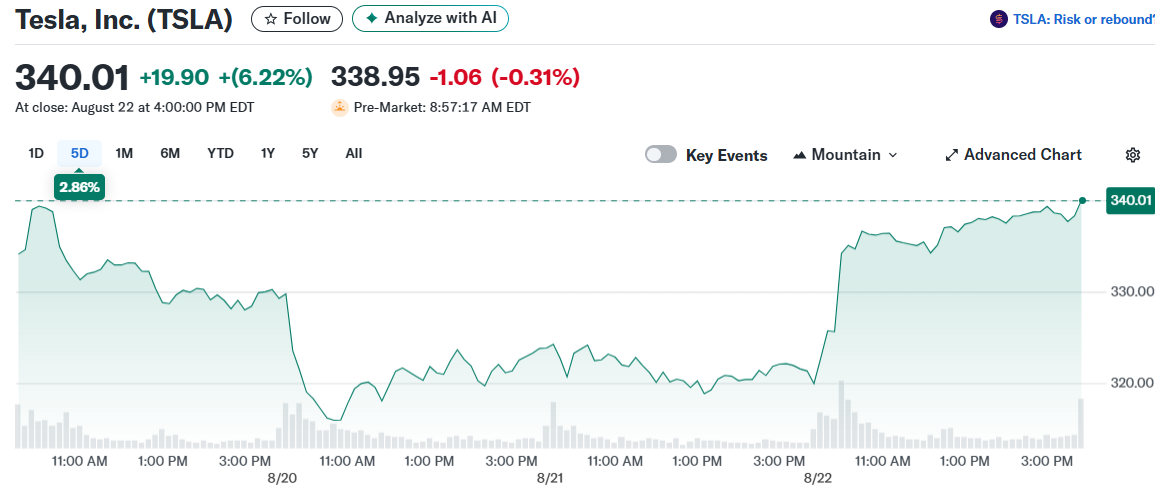 Tesla, inc. (Tsla)