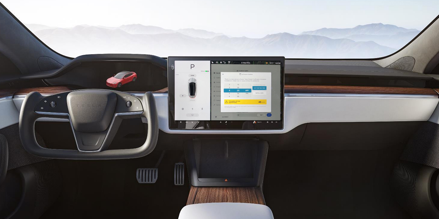 Actualizaciones de software de Tesla
