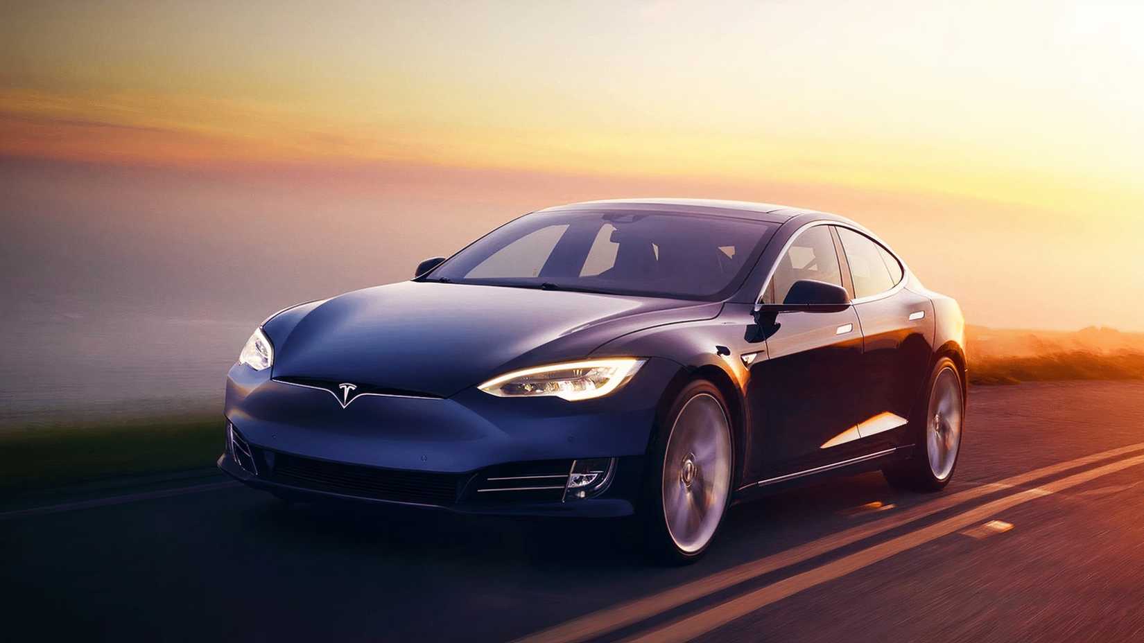 Tesla Model S 1/4 Front