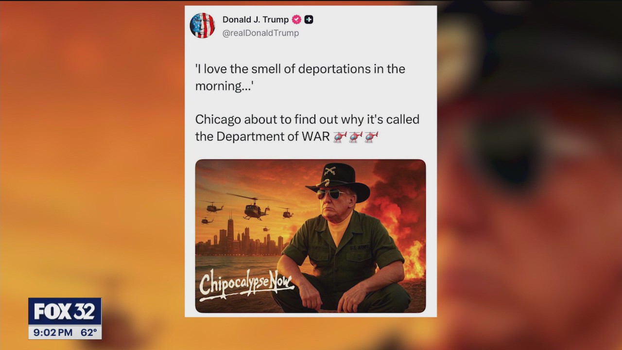 Independence Parade atrae a Pariscker, Darbin Loff Trump Post Amenazing Chicago: 'desagradable'