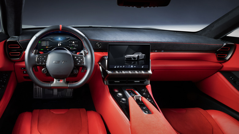 Interior del Toyota GR GT