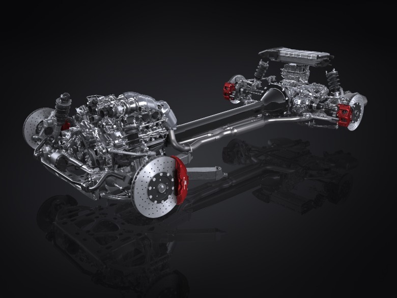 Sistema de propulsión Toyota GR GT