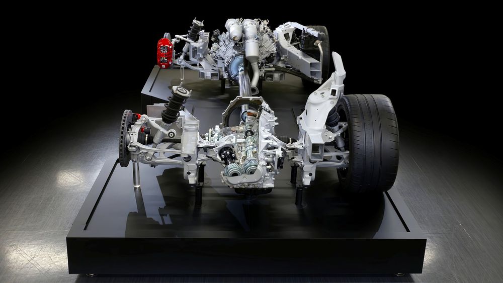 Parte delantera del Toyota GR GT