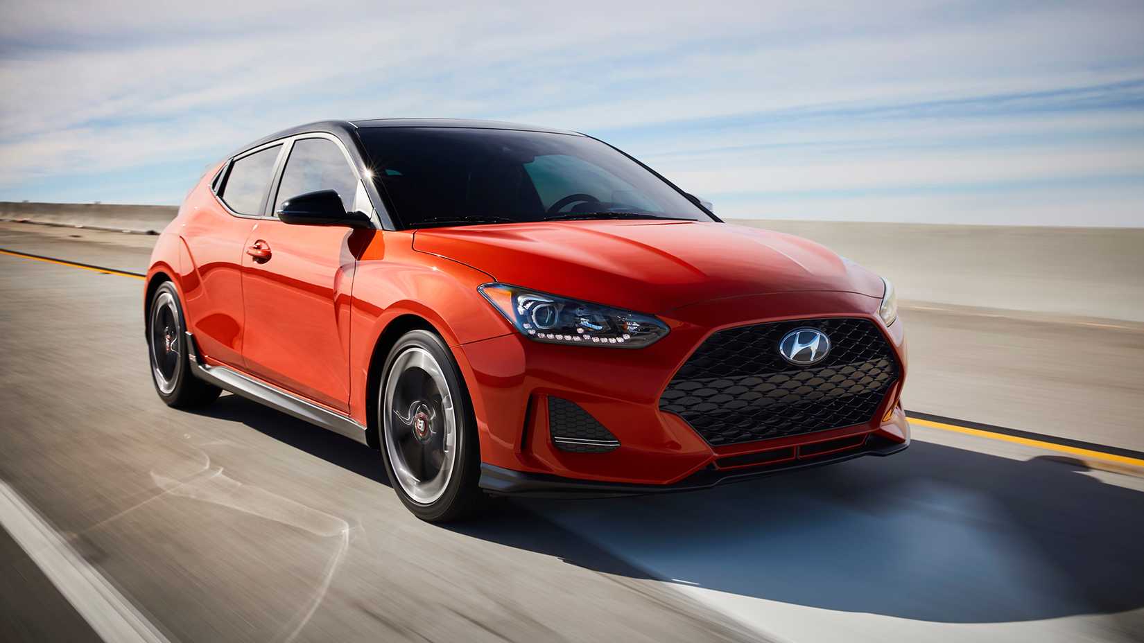 Veloster 2020 turbo delantero 3/4