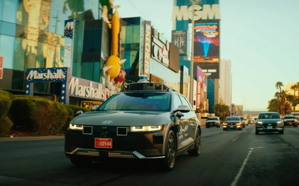 Hyundai ha confirmado planes para lanzar una flota de taxis 100% autónomos en Las Vegas a finales de este año.