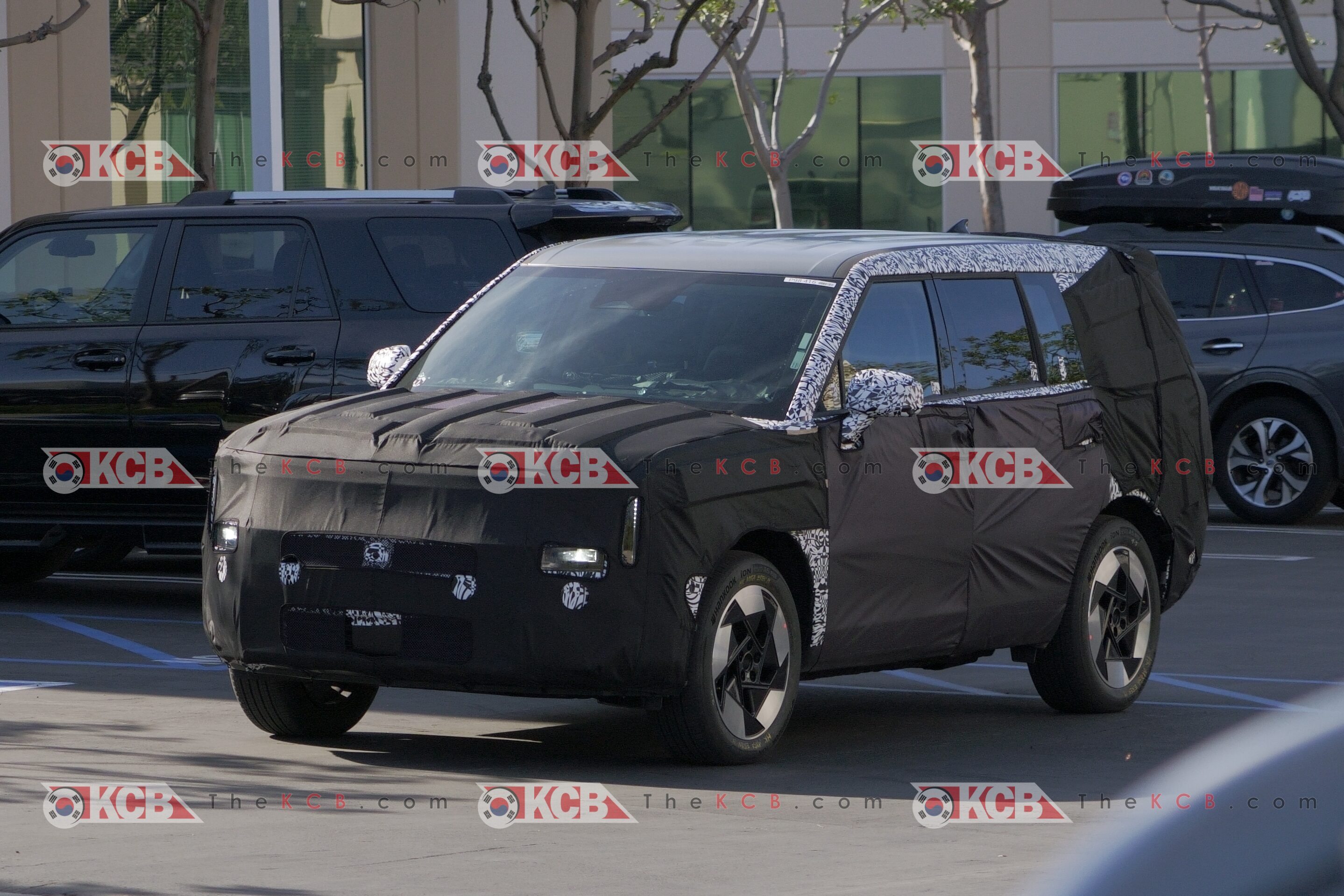 El interior del Hyundai Santa Fe fue revelado en California 2