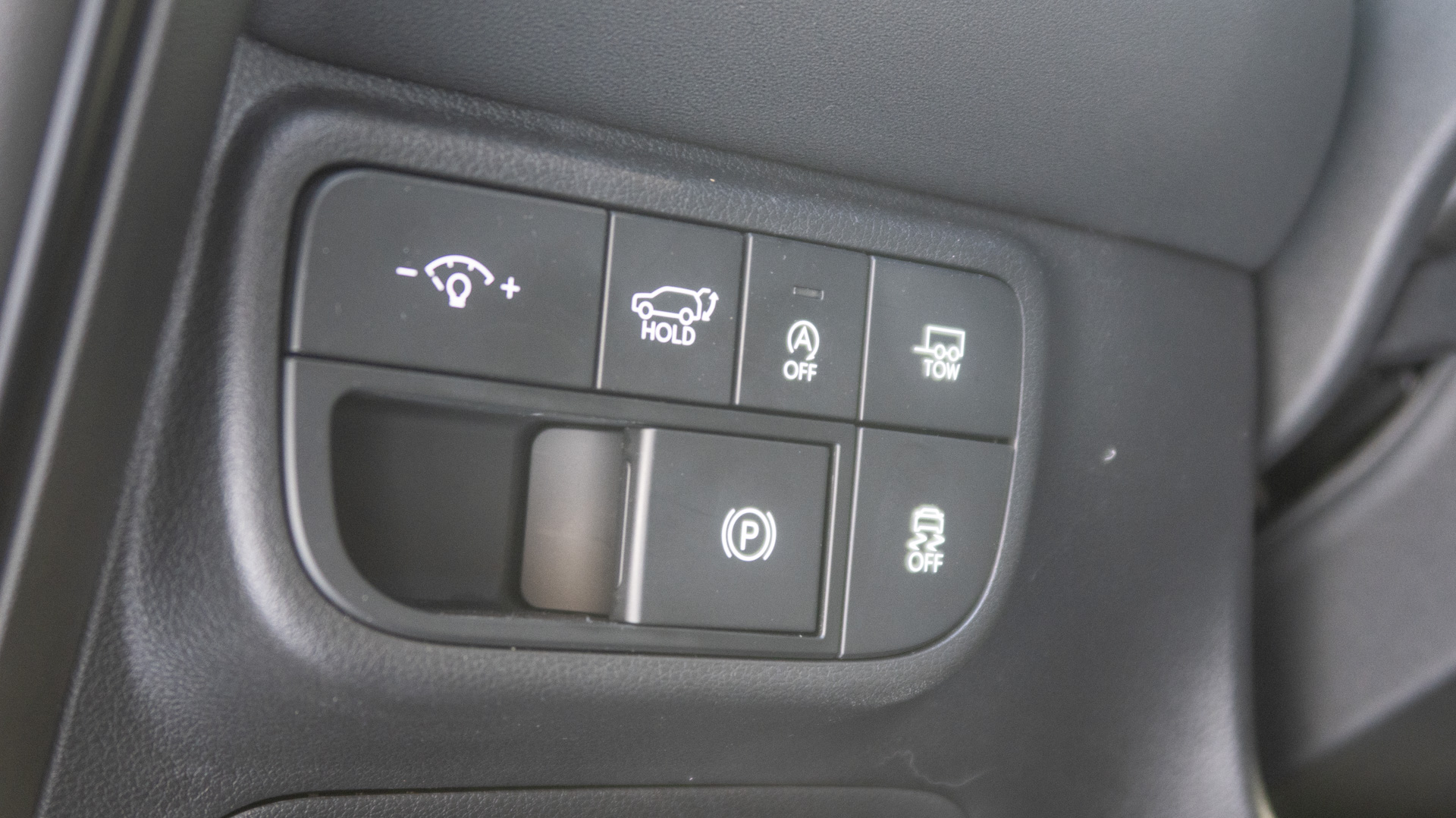 Botones izquierdos de empalizada Hyundai.