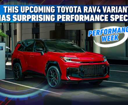 La próxima versión Toyota RAV4 tiene especificaciones de rendimiento sorprendentes